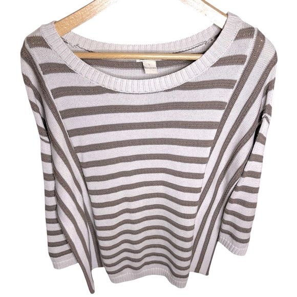 Lucky Brand Striped Sweater Size L - Picture 1 of 5